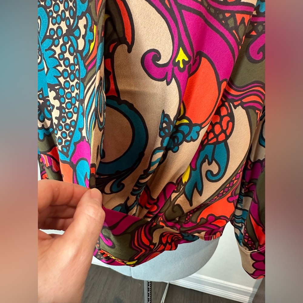 Trina Turk
Laurynn Printed Surplice Top - Picture 8 of 10